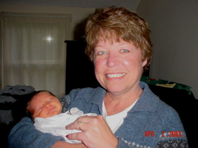 Mac with his Grandma